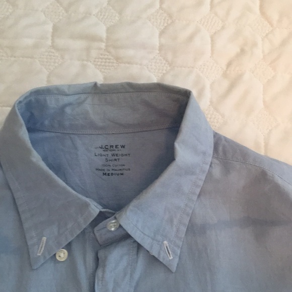 J.Crew Light Weight Shirt Size Medium - Picture 2 of 3